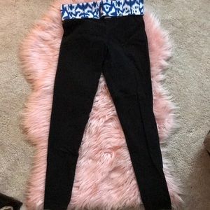 VS PINK yoga black leggings size small